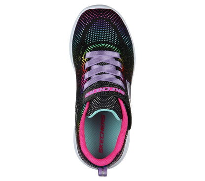 Skechers Παπούτσι Γιά Κορίτσι - Go Run 600 - Shimmer Speed 302031L-BKMT Black