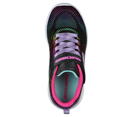 Skechers Παπούτσι Γιά Κορίτσι - Go Run 600 - Shimmer Speed 302031L-BKMT Black