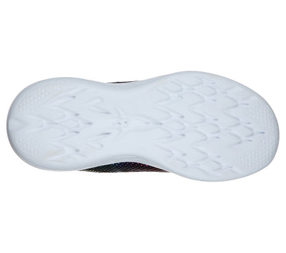 Skechers Παπούτσι Γιά Κορίτσι - Go Run 600 - Shimmer Speed 302031L-BKMT Black
