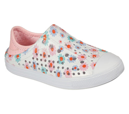 Skechers Παπούτσι Γιά Κορίτσι - Guzman Steps - Hello Daisy 302114L-WPK White