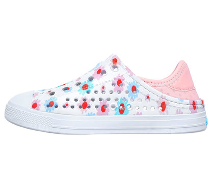 Skechers Παπούτσι Γιά Κορίτσι - Guzman Steps - Hello Daisy 302114L-WPK White