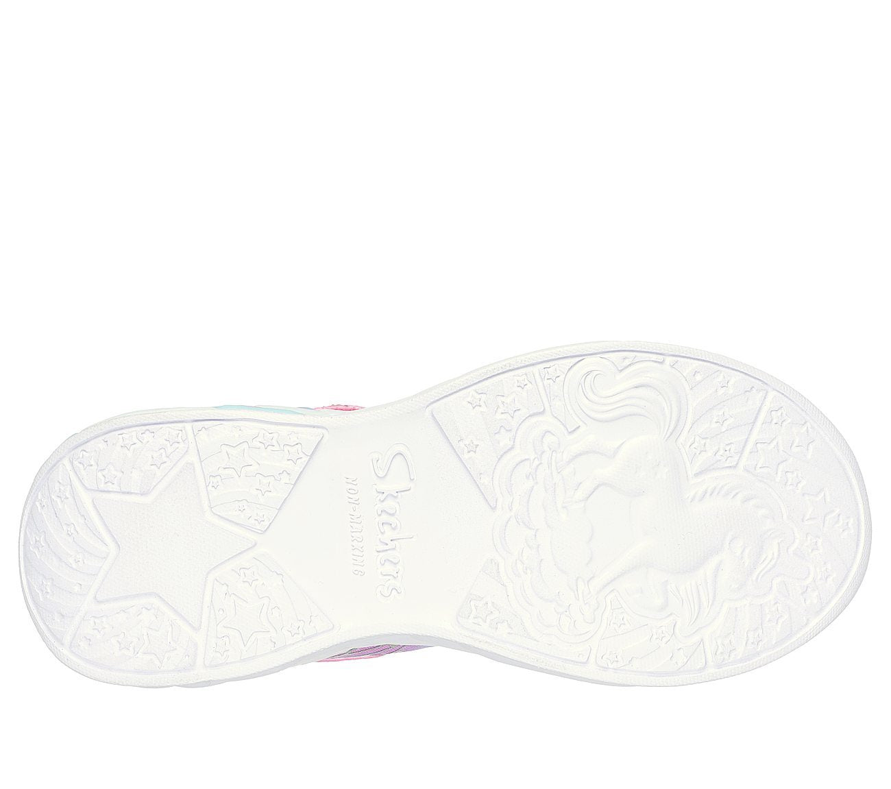 Skechers Παπούτσι για Κορίτσι - S Lights: Unicorn Dreams - Wishful Magic - 302299L-PKTQ Pink