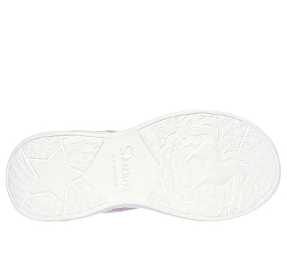 Skechers Παπούτσι για Κορίτσι - S Lights: Unicorn Dreams - Wishful Magic - 302299L-PKTQ Pink