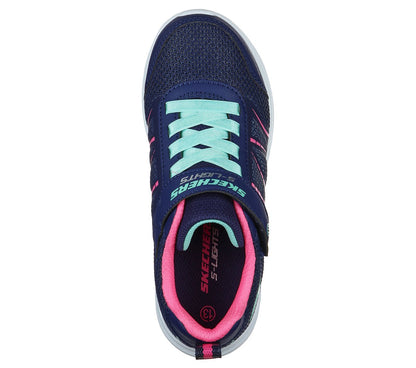 Skechers Παπούτσι Γιά Κορίτσι - GLIMMER KICKS-SHIMMY BRIGHTS 302302L-NVY Navy