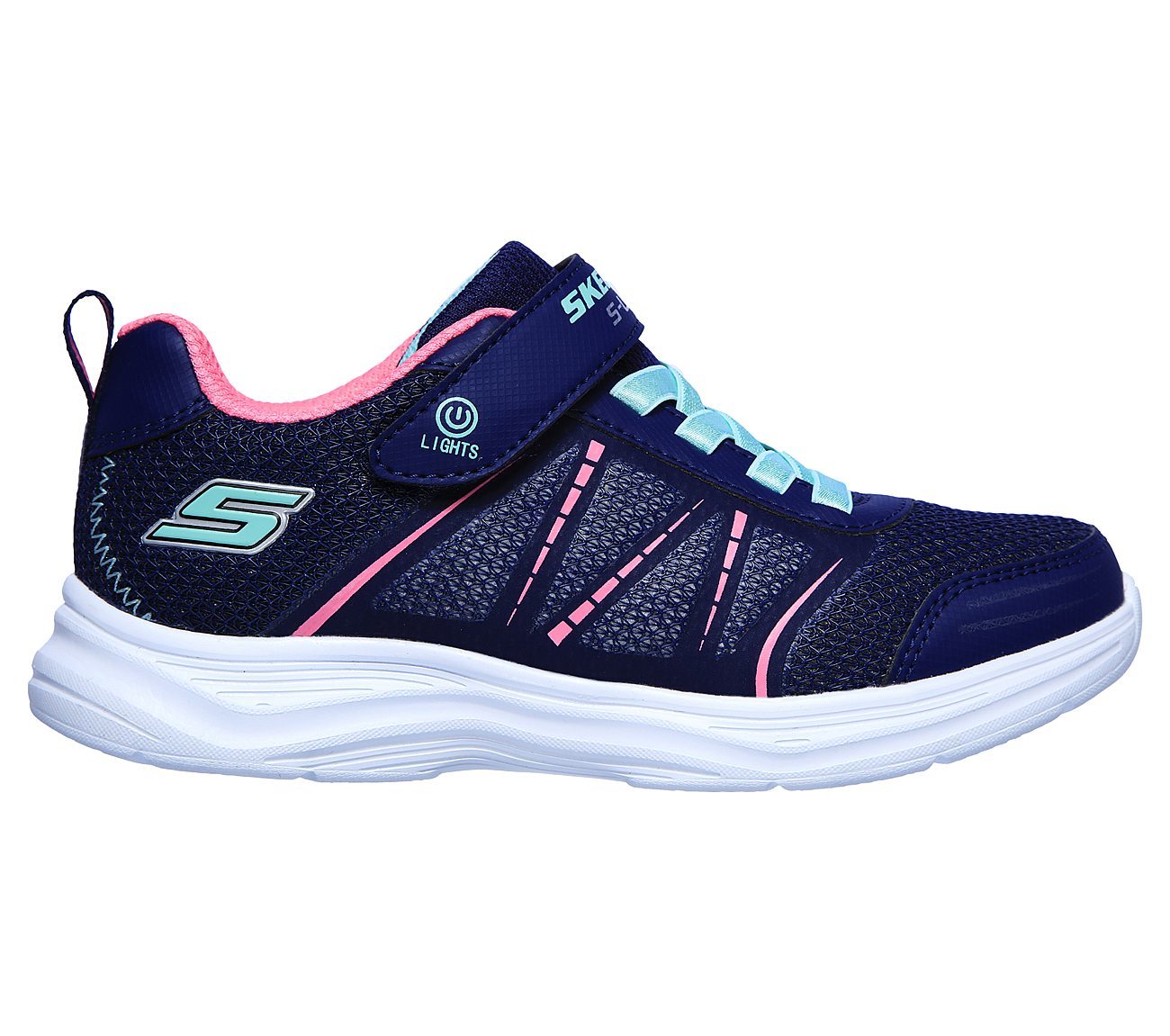 Skechers Παπούτσι Γιά Κορίτσι - GLIMMER KICKS-SHIMMY BRIGHTS 302302L-NVY Navy