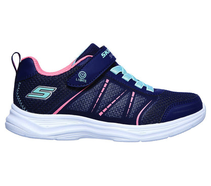Skechers Παπούτσι Γιά Κορίτσι - GLIMMER KICKS-SHIMMY BRIGHTS 302302L-NVY Navy