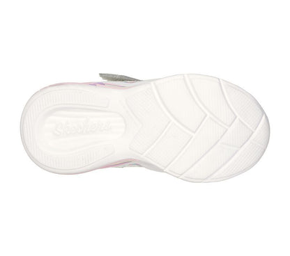 Skechers Παπούτσι Γιά κορίτσι - Sweetheart Lights - Lets Shine 302313N-SMLT Silver / Multi