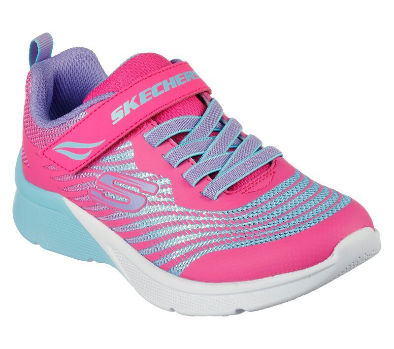 Skechers Παπούτσι γιά κορίτσι - Microspec - 302349L-PKMT - PINK MULTI