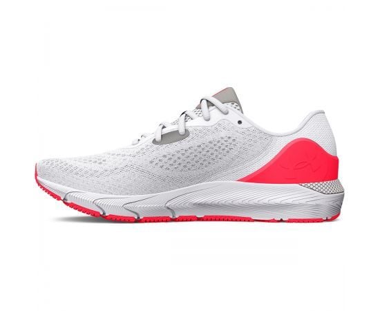Under Armour Παπούτσι Γυναικείο - W HOVR Sonic 5 - 3024906-106 White Bolt Red Metallic Pewter