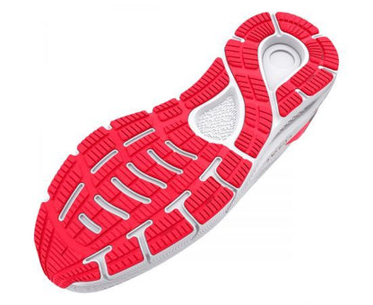 Under Armour Παπούτσι Γυναικείο - W HOVR Sonic 5 - 3024906-106 White Bolt Red Metallic Pewter