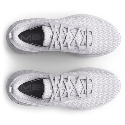 Under Armour Παπούτσι Ανδρικό - UA HOVR Mega 3 Clone - 3025308-100 - White Metallic Silver