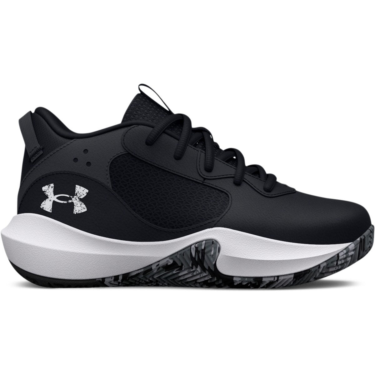 Under Armour Παπούτσι Μπάσκετ Παιδικό - PS Lockdown 6 - 3025618-001 Black Jet Gray White
