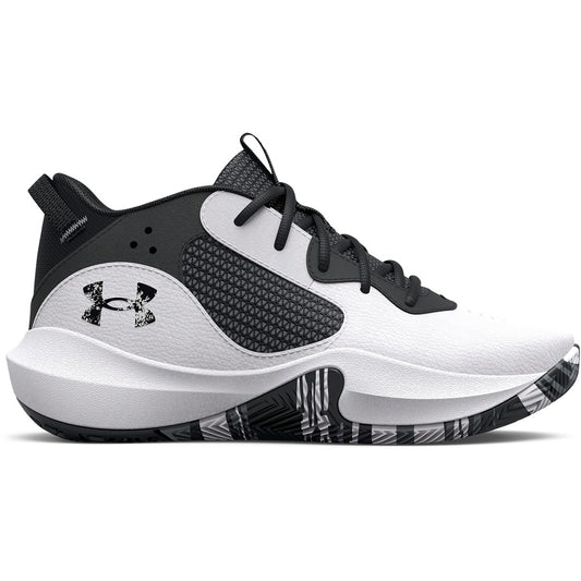 Under Armour Παπούτσι Μπάσκετ Παιδικό - PS Lockdown 6 - 3025618-101 White Black
