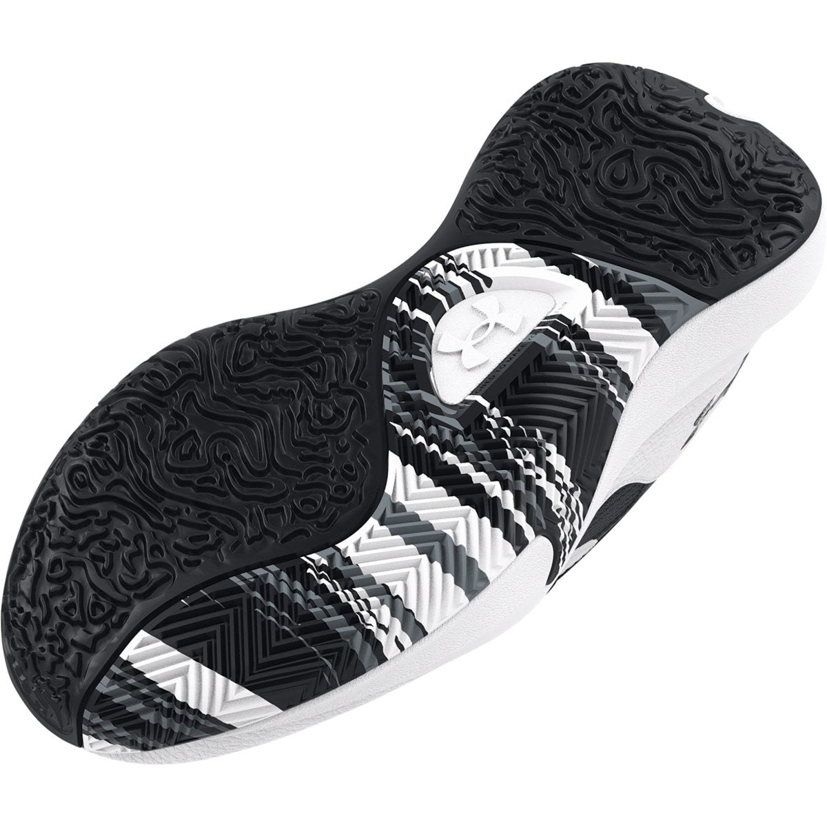 Under Armour Παπούτσι Μπάσκετ Παιδικό - PS Lockdown 6 - 3025618-101 White Black