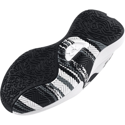 Under Armour Παπούτσι Μπάσκετ Παιδικό - PS Lockdown 6 - 3025618-101 White Black