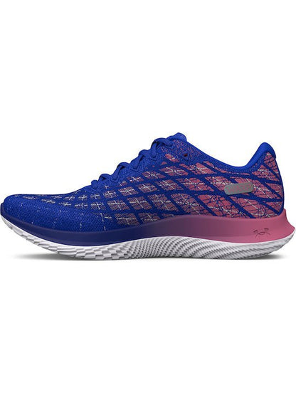 Under Armour Παπούτσι Ανδρικό - FLOW Velociti WIND 2 RNA - 3026579-400 - Versa Blue Pace Pink Bauha