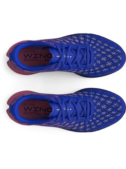 Under Armour Παπούτσι Ανδρικό - FLOW Velociti WIND 2 RNA - 3026579-400 - Versa Blue Pace Pink Bauha