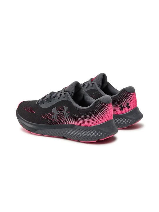 Under Armour Γυναικείο Παπούτσι - UA W Charged Rogue 4 - 3027005-101 - Anthracite Fluo Pink