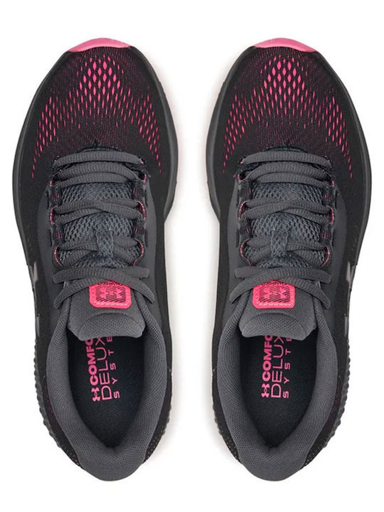 Under Armour Γυναικείο Παπούτσι - UA W Charged Rogue 4 - 3027005-101 - Anthracite Fluo Pink