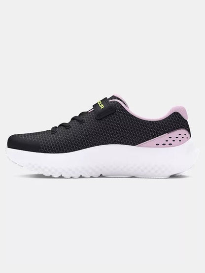 Under Armour Παιδικό Παπούτσι Για Κορίτσι - UA GPS Surge 4 AC - 3027109-001 - Black Purple Yellow