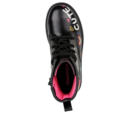 Skechers Μποτάκι για Κορίτσι - Gravlen - Black - 302914L-BKMT
