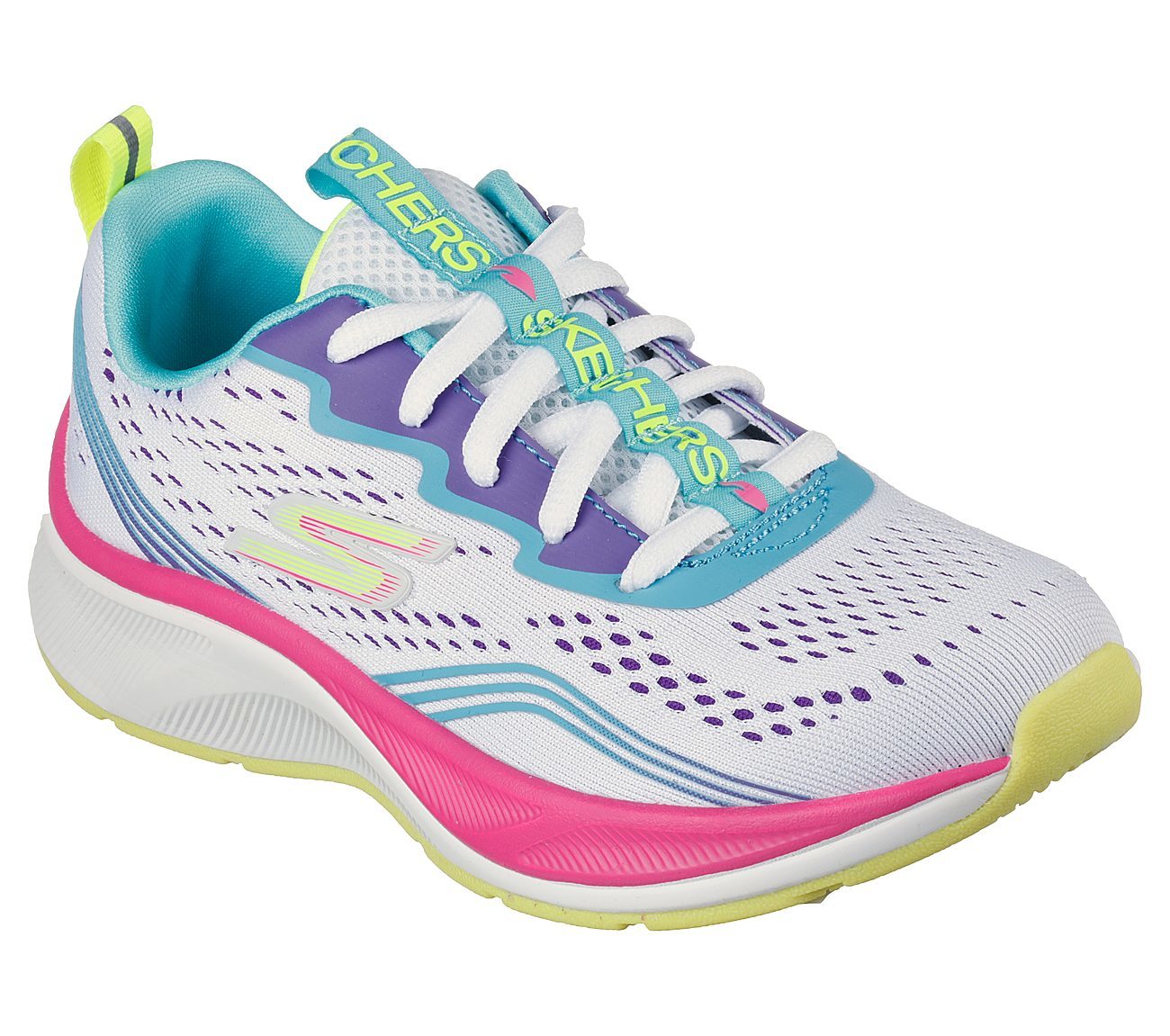 Skechers Παπούτσι για Κορίτσι - Elite Sport - Radiant Squad - 303651L-WMLT WHITE