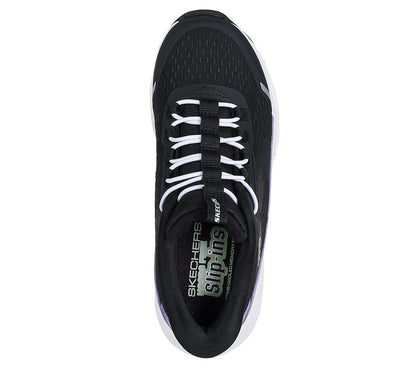 Skechers Παπούτσι Παιδικό Για Κορίτσι - Glide-Step + - Vista Lane - 303654L-BKPR - Black