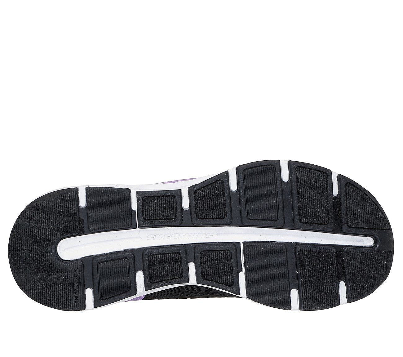 Skechers Παπούτσι Παιδικό Για Κορίτσι - Glide-Step + - Vista Lane - 303654L-BKPR - Black