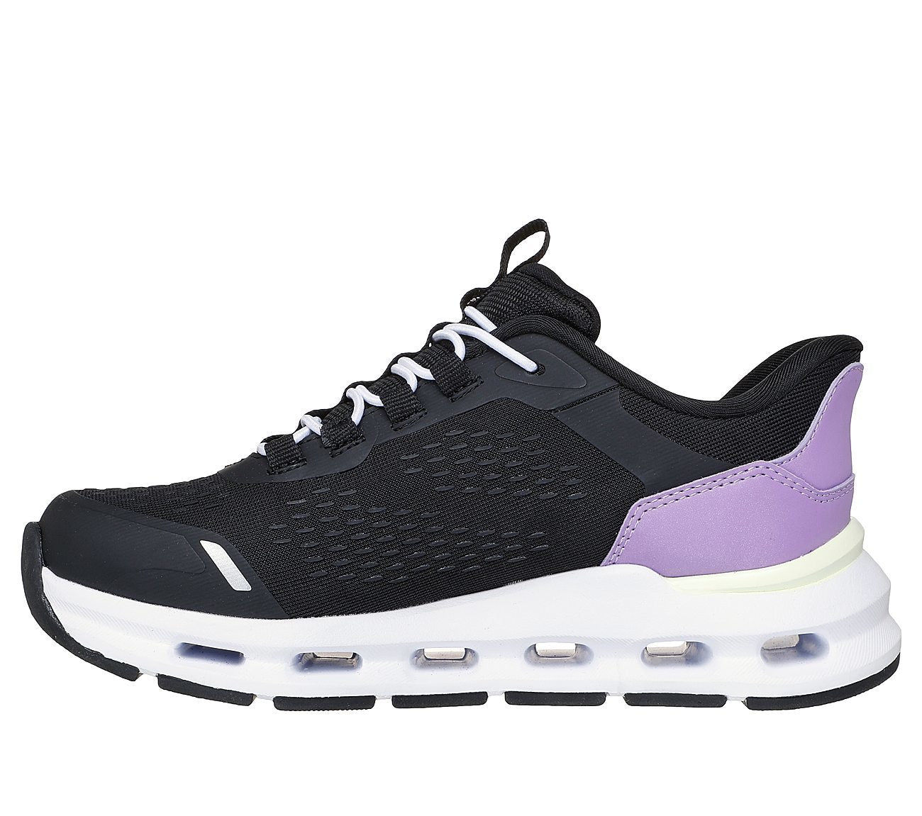Skechers Παπούτσι Παιδικό Για Κορίτσι - Glide-Step + - Vista Lane - 303654L-BKPR - Black