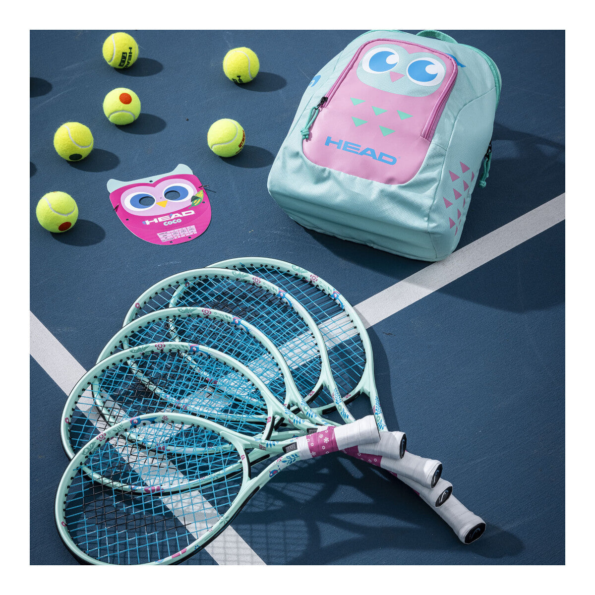 Head Ρακέτα Tennis Παιδική ( 4-6 ετών) - Coco 19 2024 S05 - 3106443 - Multi