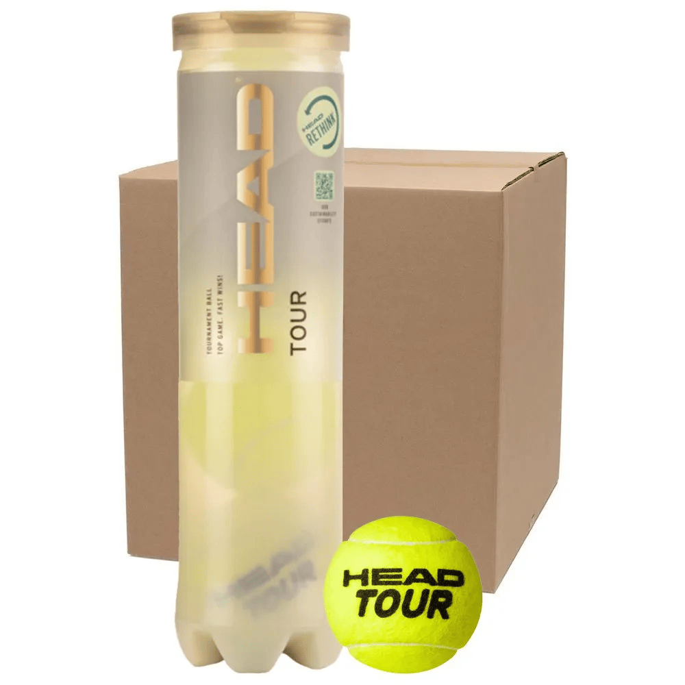 Head Μπαλάκια Tennis - Tour Kούτα 18X4 Ball New - 3121047 - Yellow