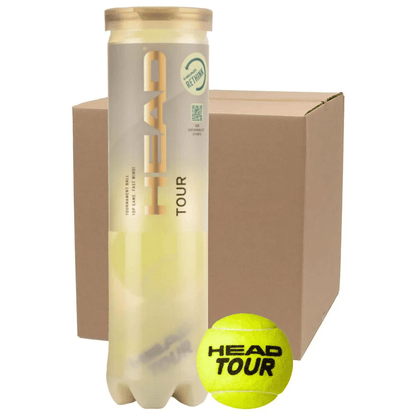 Head Μπαλάκια Tennis - Tour Kούτα 18X4 Ball New - 3121047 - Yellow