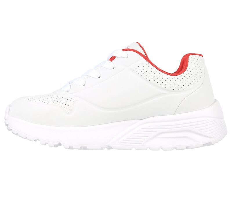 Skechers Παπούτσι Γιά Κορίτσι - Uno Lite - Spread the Joy 314065L-WRPK White / Red / Pink
