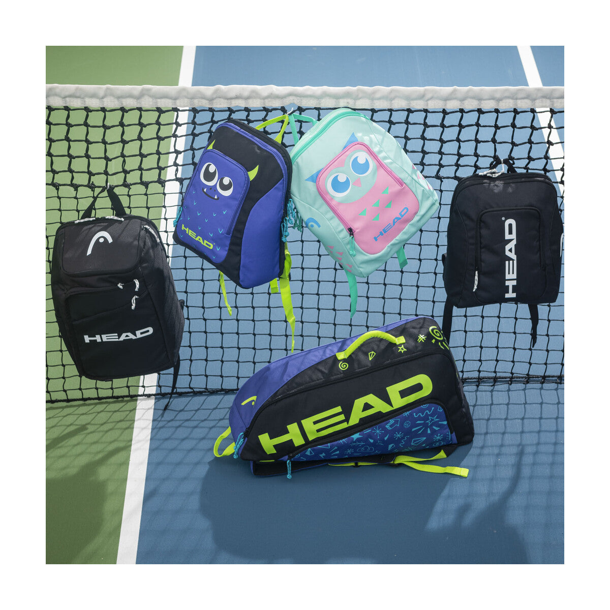 Head Τσάντα Tennis Παιδική - Kids Backpack Monster 2024 - 3142036 - Blue