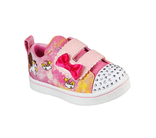 Skechers Παπούτσι BEBE-Twinkle Toes: Sparkle Rayz - Unicorn Moondust 314844N-HPMT ROSE FLUO/Multi