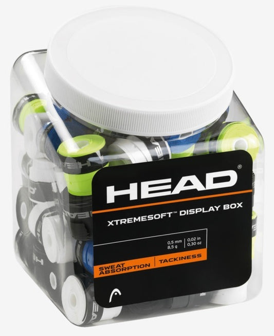 Head Χειρολαβή Grips - Xtremesoft Display (70 Grips) X Box Overgrip - 3153038A - Multi