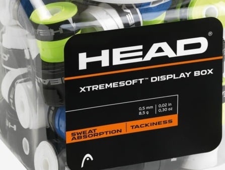 Head Χειρολαβή Grips - Xtremesoft Display (70 Grips) X Box Overgrip - 3153038A - Multi