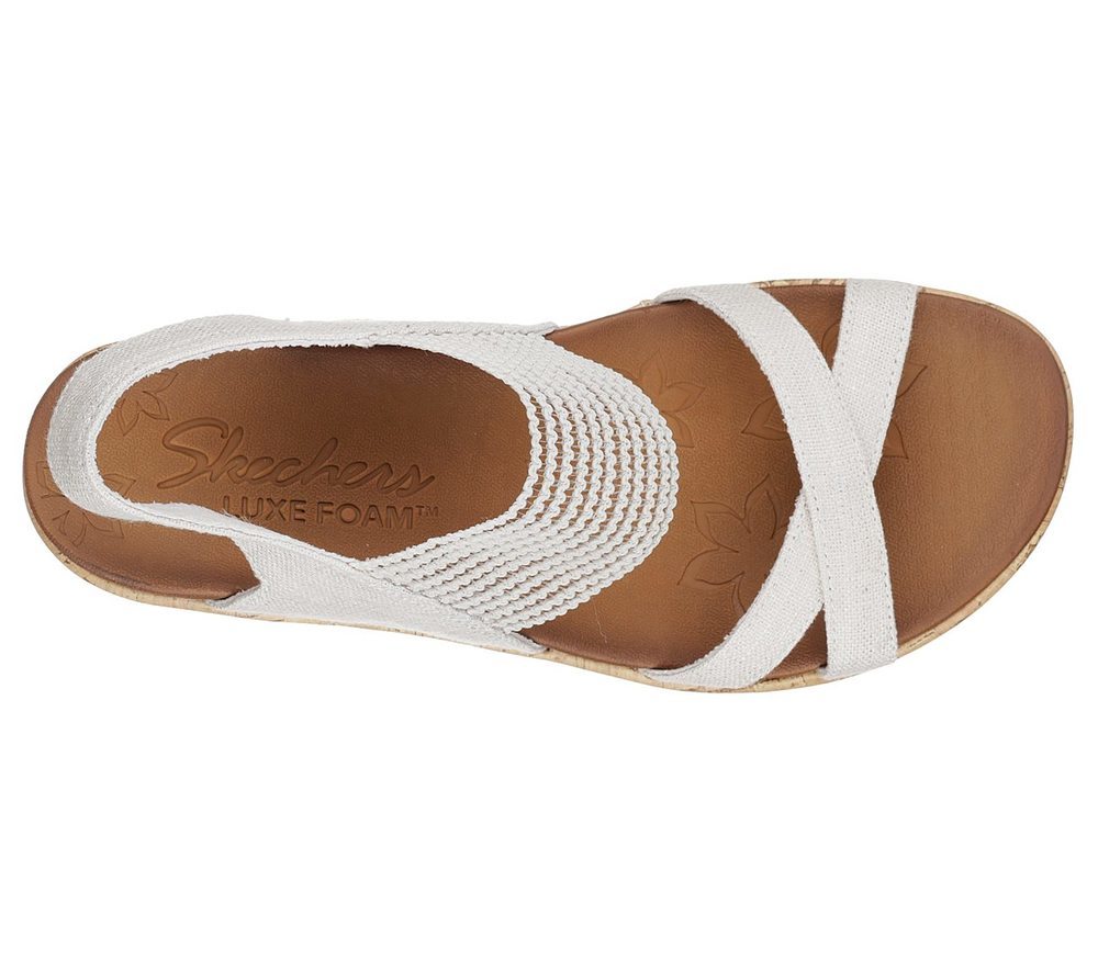 Skechers Πλατφόρμα Γυναικεία - Beverlee - High Tea 31723-NAT Natural