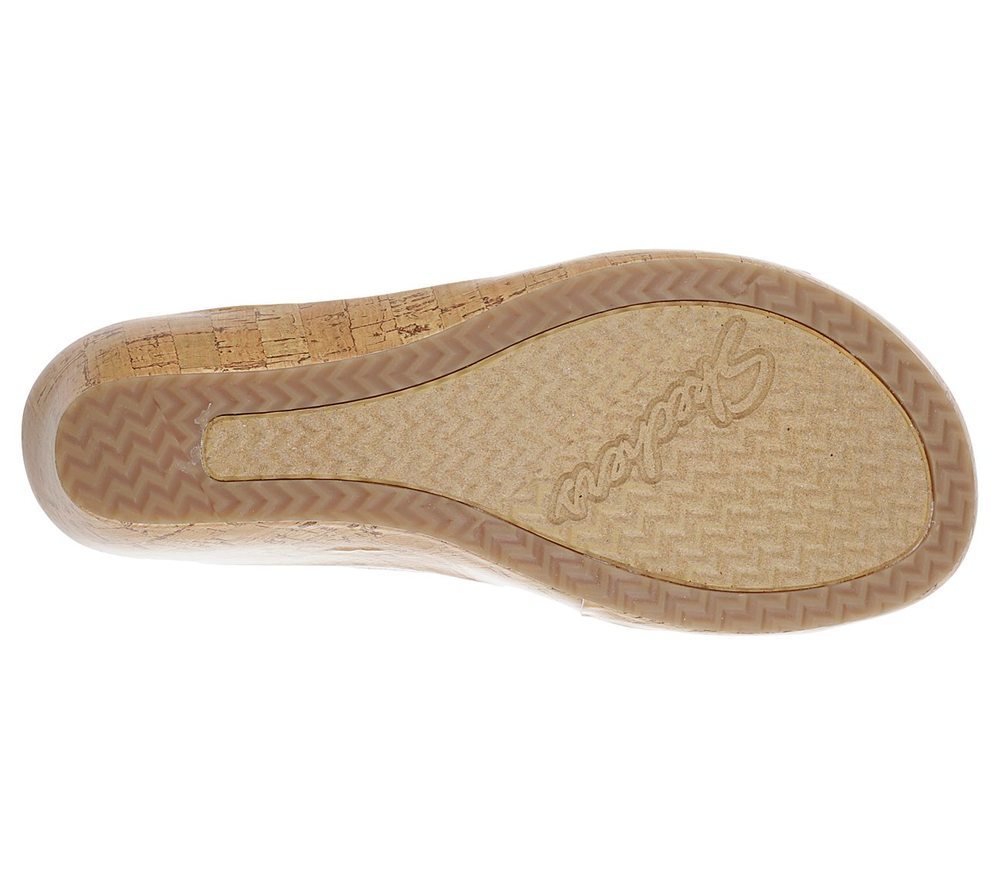 Skechers Πλατφόρμα Γυναικεία - Beverlee - High Tea 31723-NAT Natural