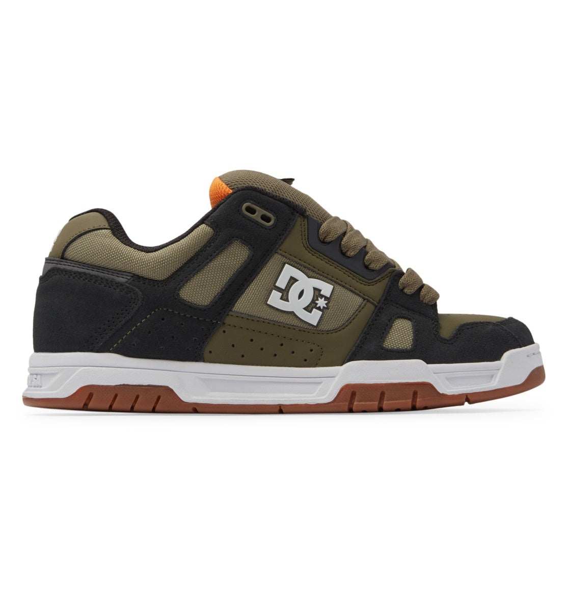 DC Παπούτσι Ανδρικό - Stag - Low Cut Cupsole Shoes for Men 320188-aro army olive