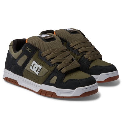 DC Παπούτσι Ανδρικό - Stag - Low Cut Cupsole Shoes for Men 320188-aro army olive