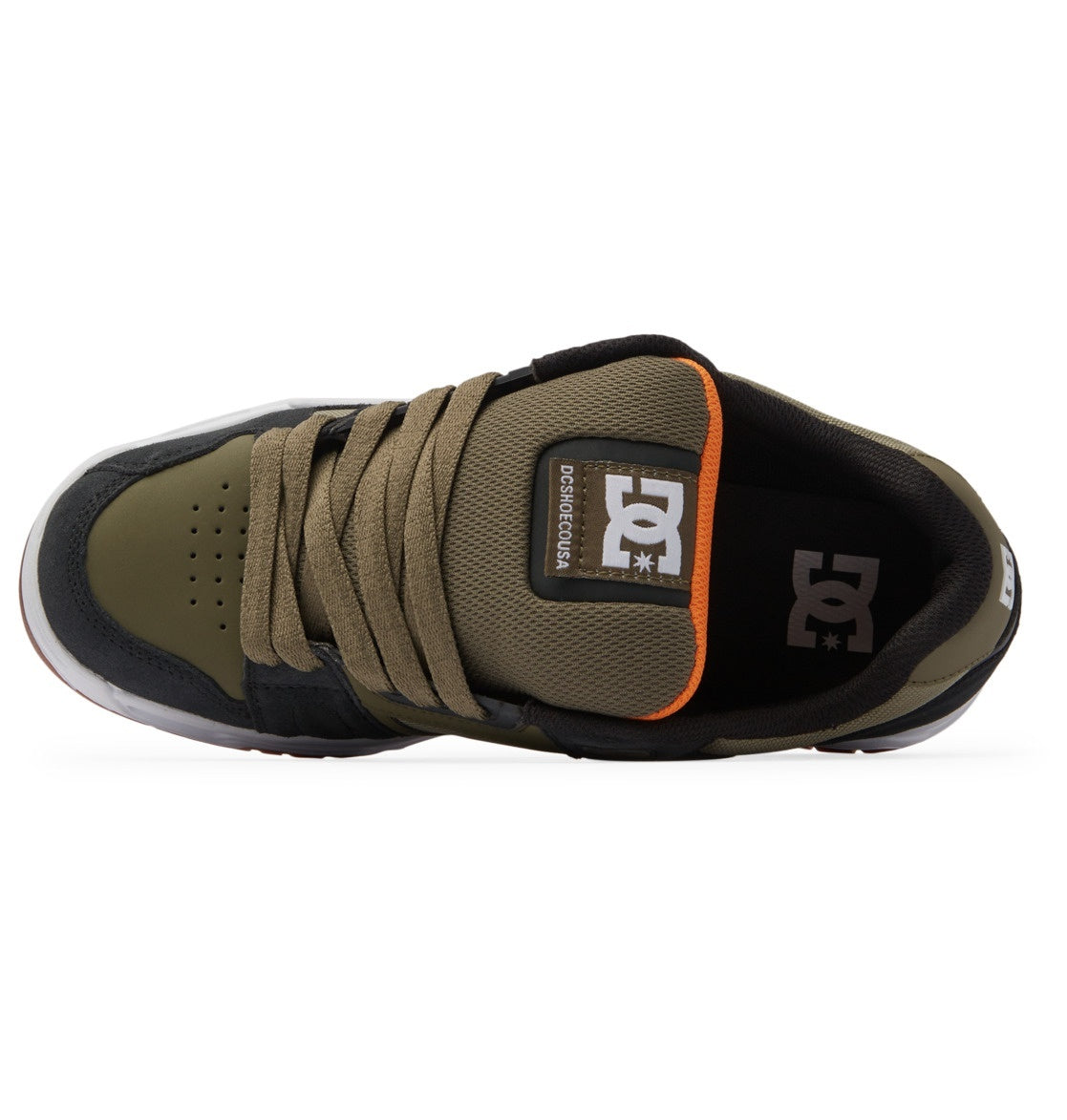 DC Παπούτσι Ανδρικό - Stag - Low Cut Cupsole Shoes for Men 320188-aro army olive