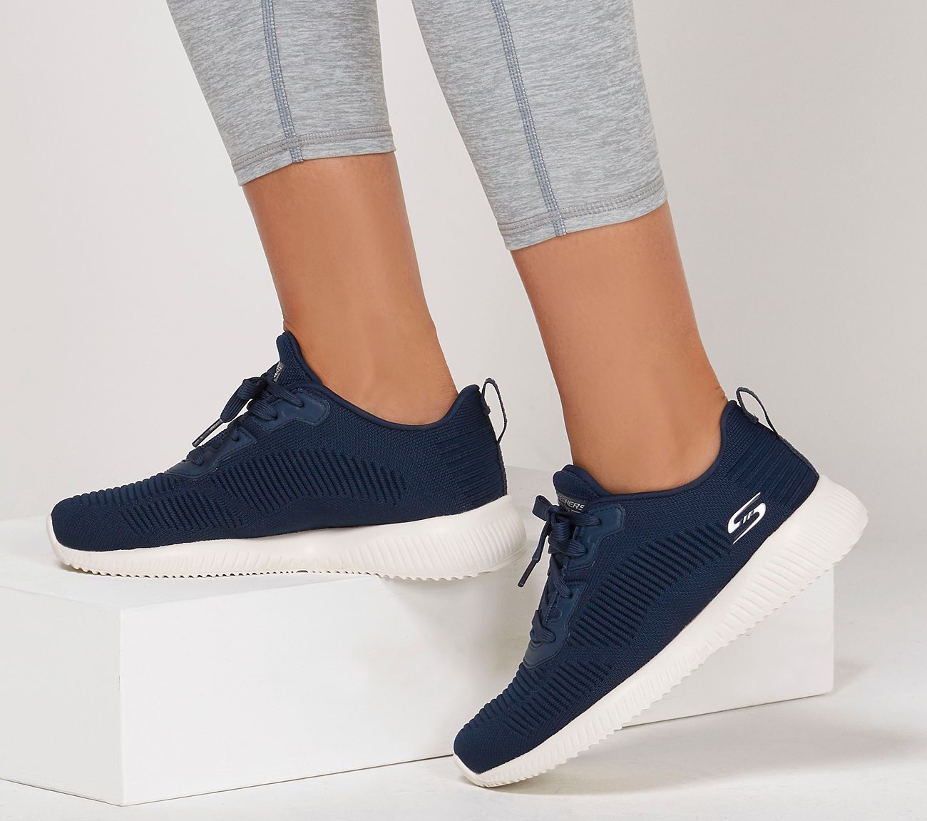 Skechers Παπούτσι Γυναικείο - Bobs Sport Squad - Tough Talk 32504-NVY Navy