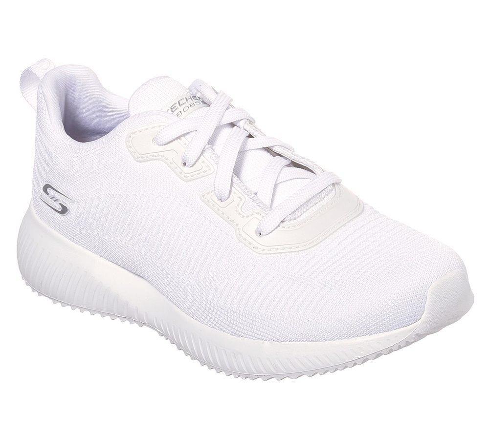 Skechers Παπούτσι Γυναικείο -Bobs Sport Squad - Tough Talk 32504-WHT White