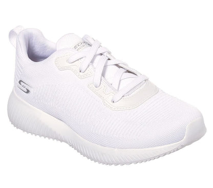Skechers Παπούτσι Γυναικείο -Bobs Sport Squad - Tough Talk 32504-WHT White