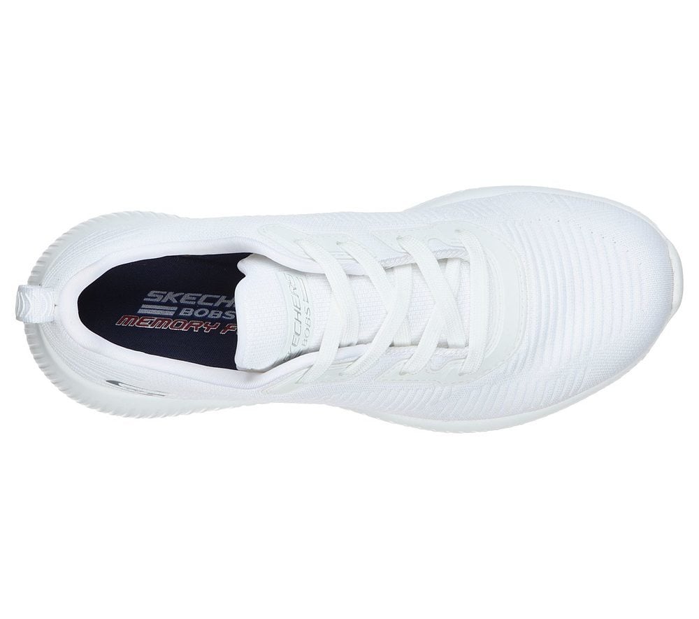 Skechers Παπούτσι Γυναικείο -Bobs Sport Squad - Tough Talk 32504-WHT White