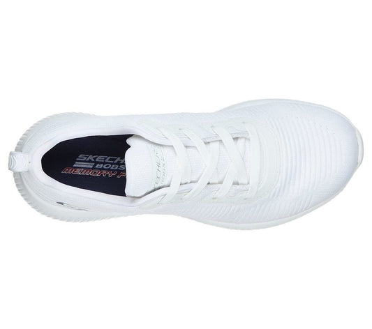 Skechers Παπούτσι Γυναικείο -Bobs Sport Squad - Tough Talk 32504-WHT White