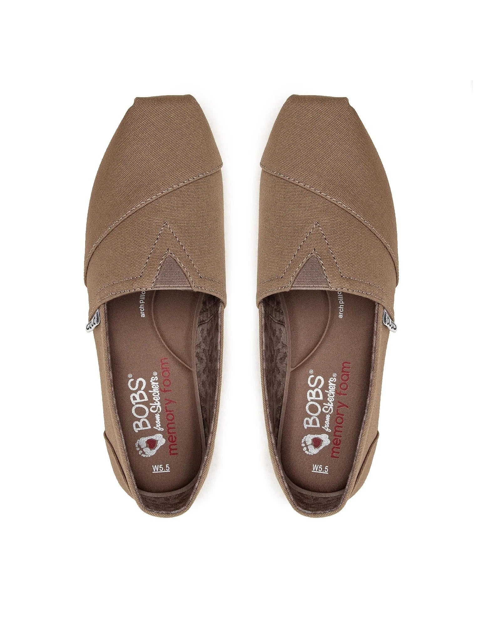 Skechers Γυναικείες Εσπαντρίγιες - BOBS Plush - Peace and Love 33645-TPE