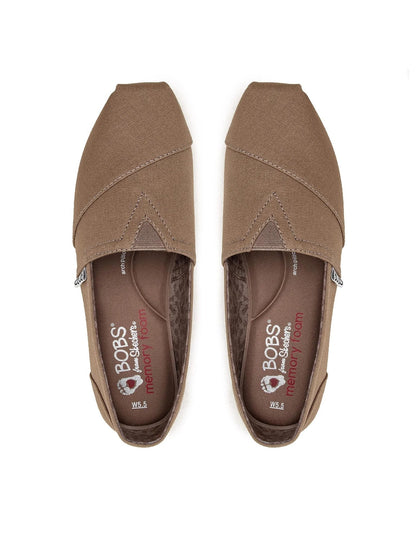 Skechers Γυναικείες Εσπαντρίγιες - BOBS Plush - Peace and Love 33645-TPE