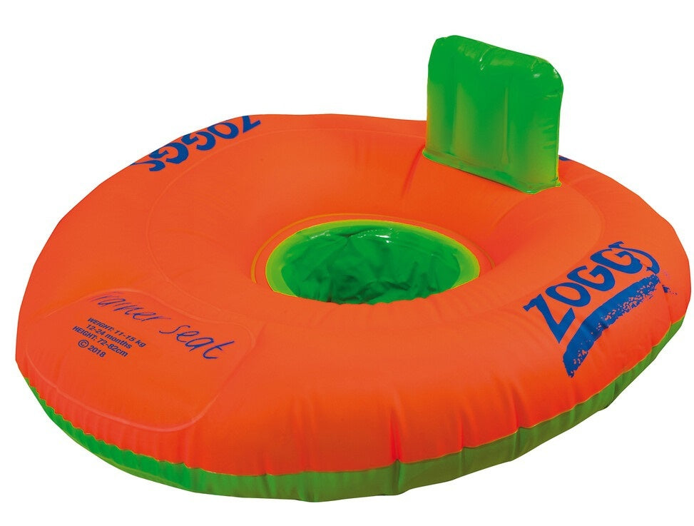 Zoggs Παιδικό Σωσίβιο με κάθισμα - Trainer Seat 12-18M - 3610061 - Orange